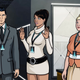 Archer, Lana, and Pam in a scene from Archer season 13.